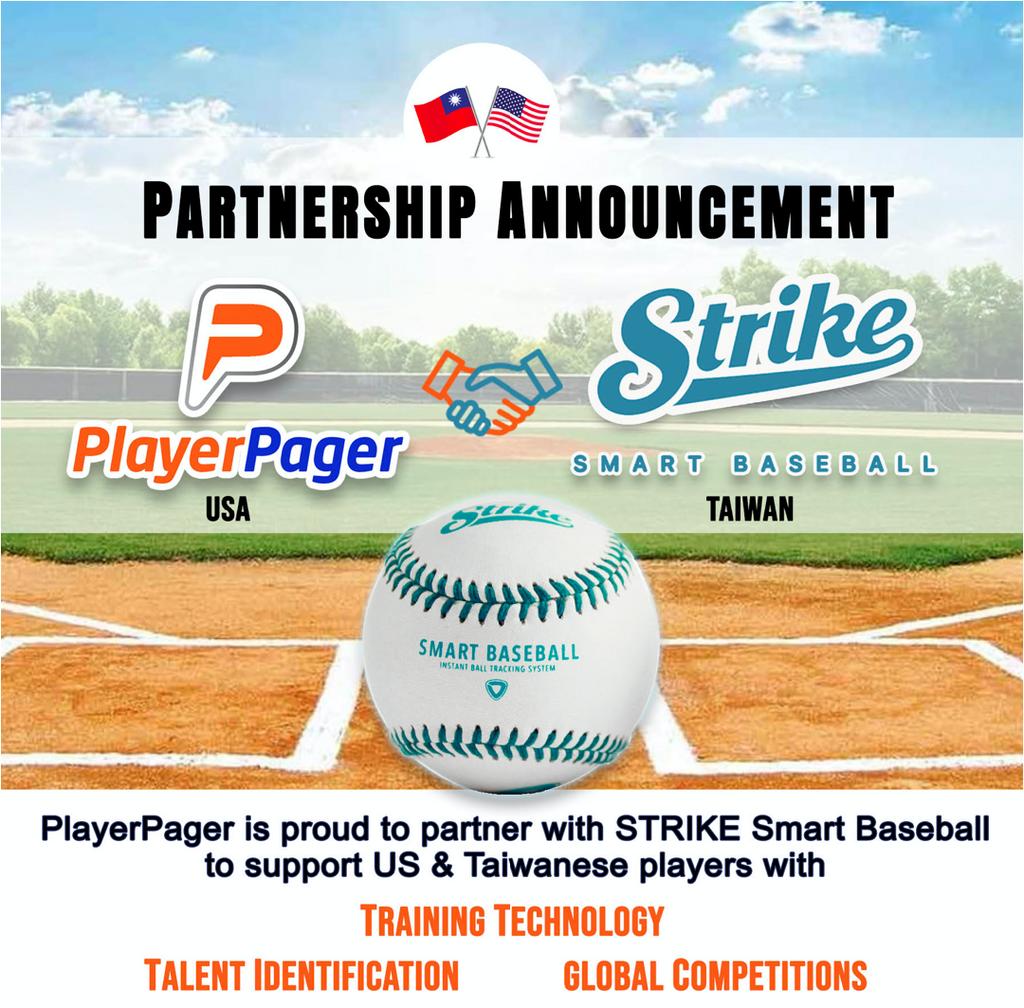 台灣新創STRIKE智慧棒球反攻棒球發源地美國 ，與PlayerPager及紐約市棒球聯誼會攜手力挺台美學生棒球員